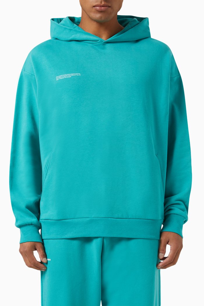 

365 Hoodie in Organic Cotton, Blue