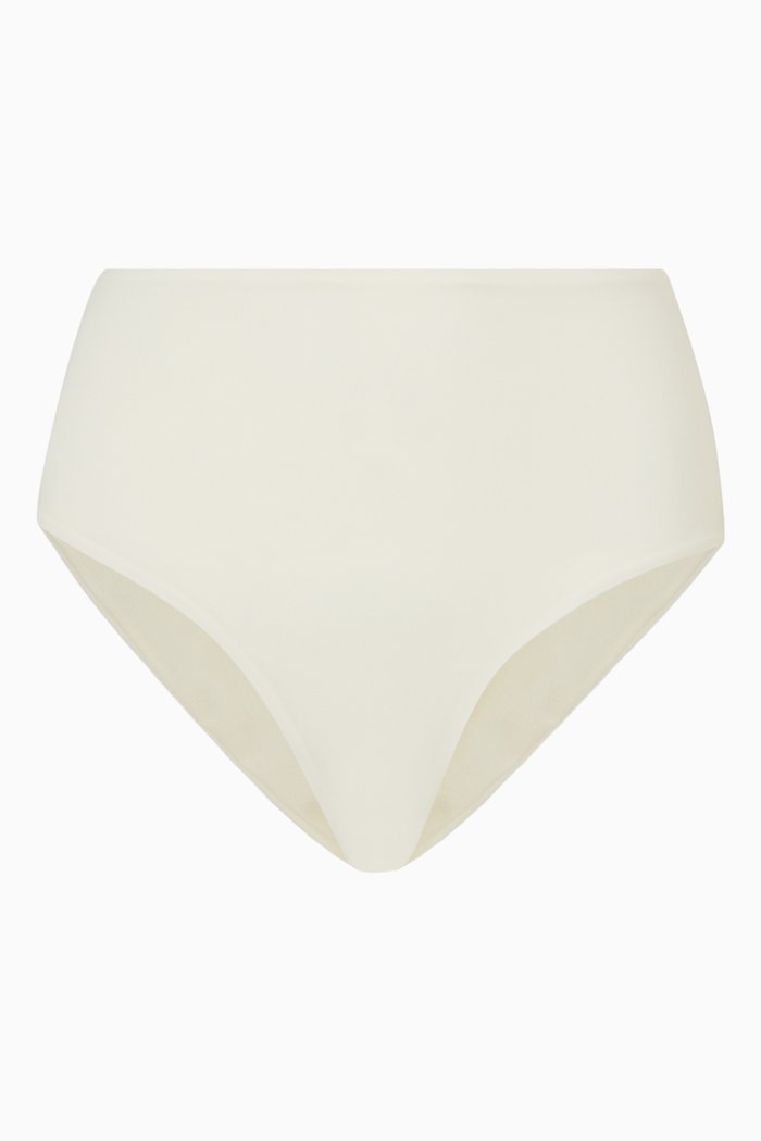 

Ella High-waist Bikini Bottoms, Neutral