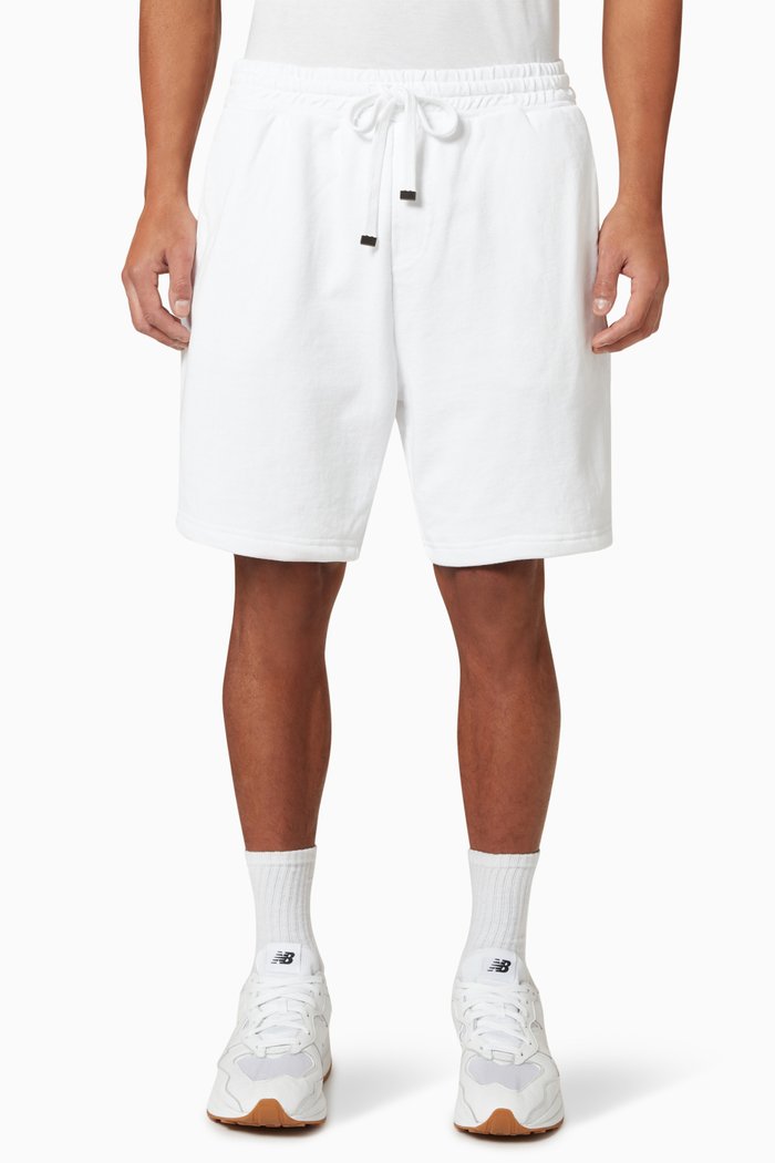 

Shorts in French Terry, White