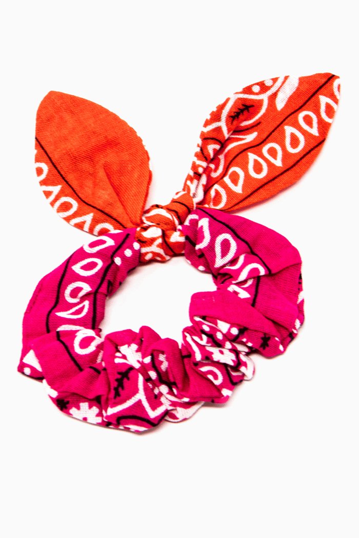 

Chouchou Bandana Hair Tie in Cotton, Multicolour