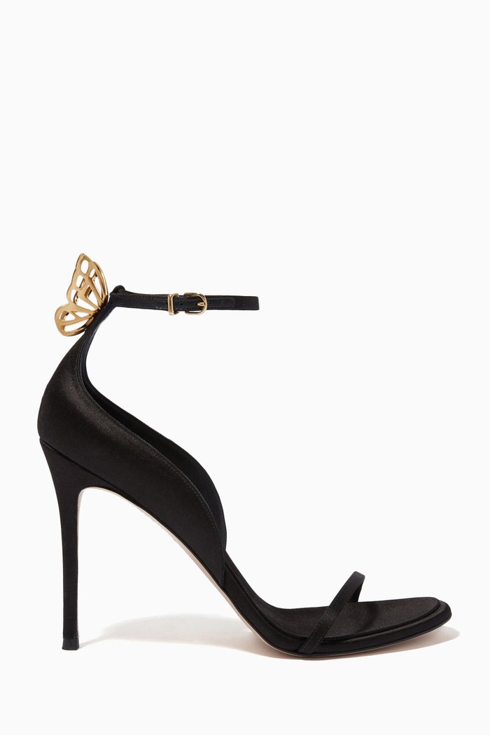 

Mariposa 105 Sandals in Satin, Black