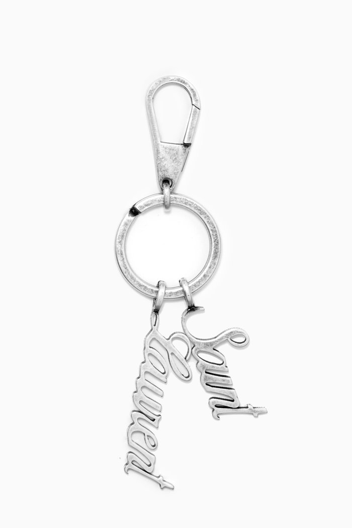 

Saint Laurent Keyring in Metal, Silver