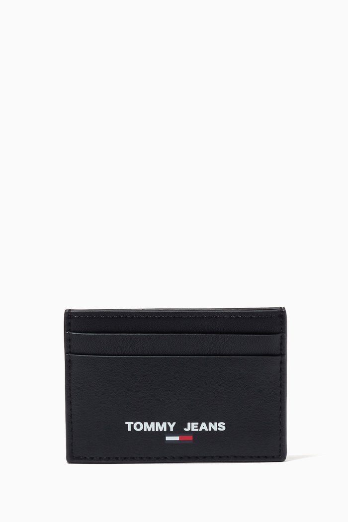 

Essential Card Holder in Leather, Black