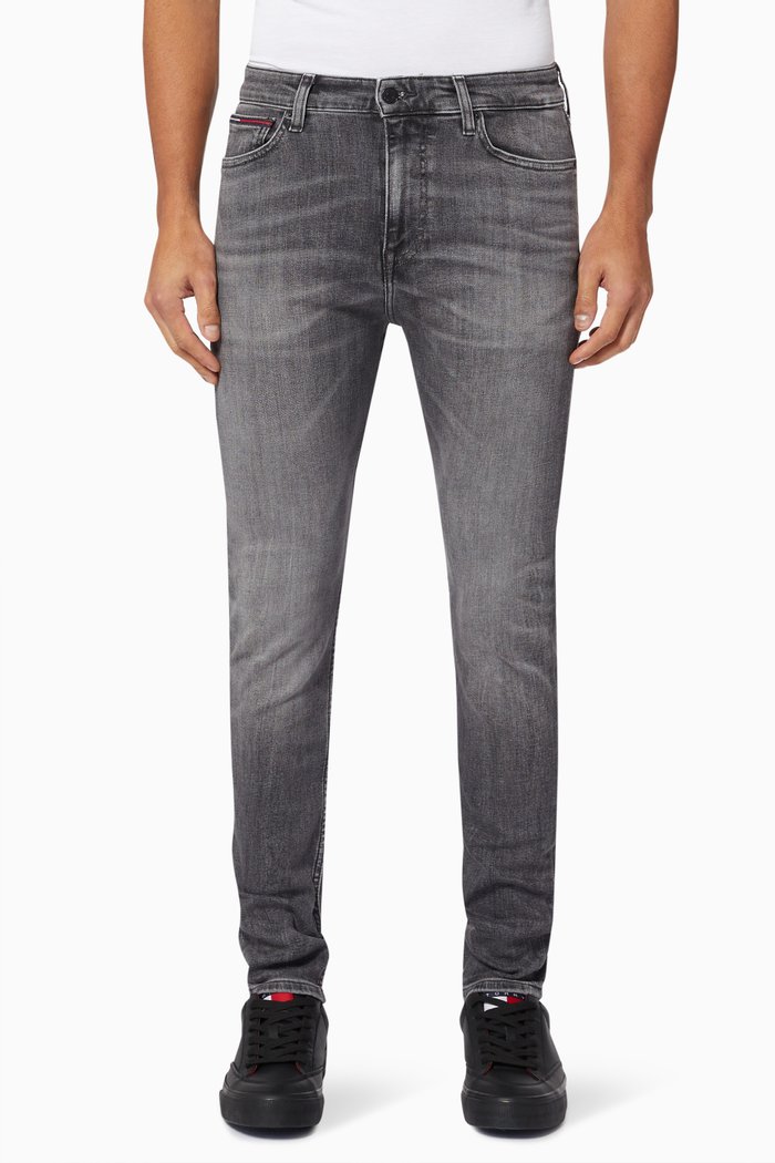 

Simon Skinny Jeans in Denim, Black