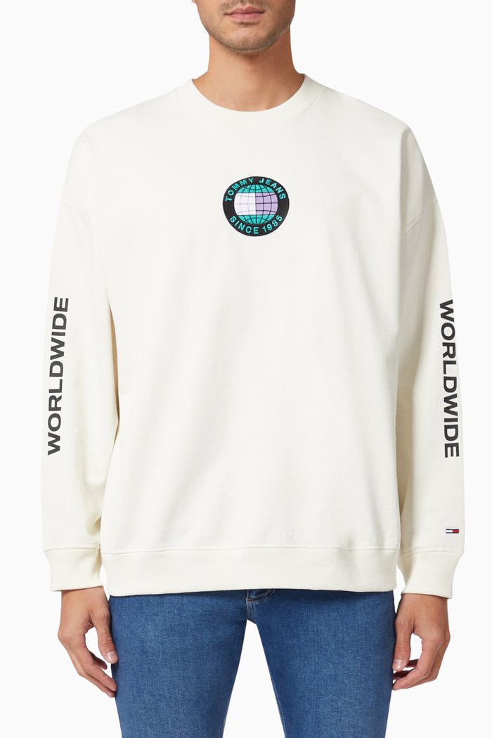 

Unity Sweatshirt in Cotton Terry, White