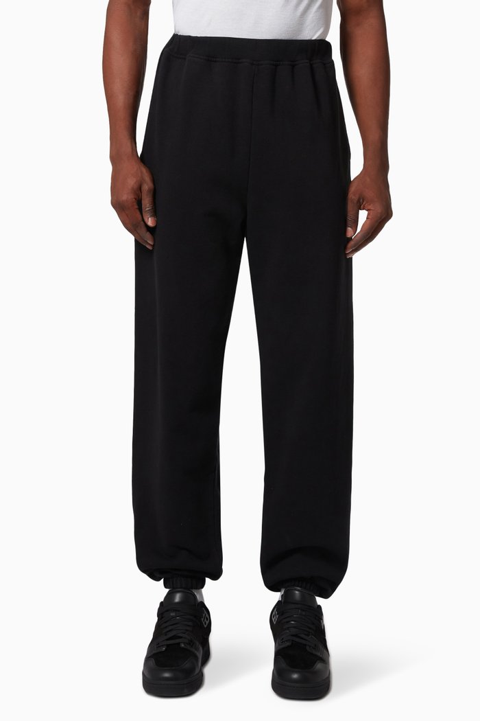 

Premium Temple Sweatpants in Cotton, Black