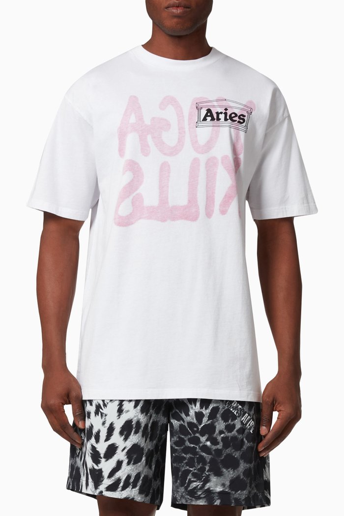 

T-shirt in Cotton, White