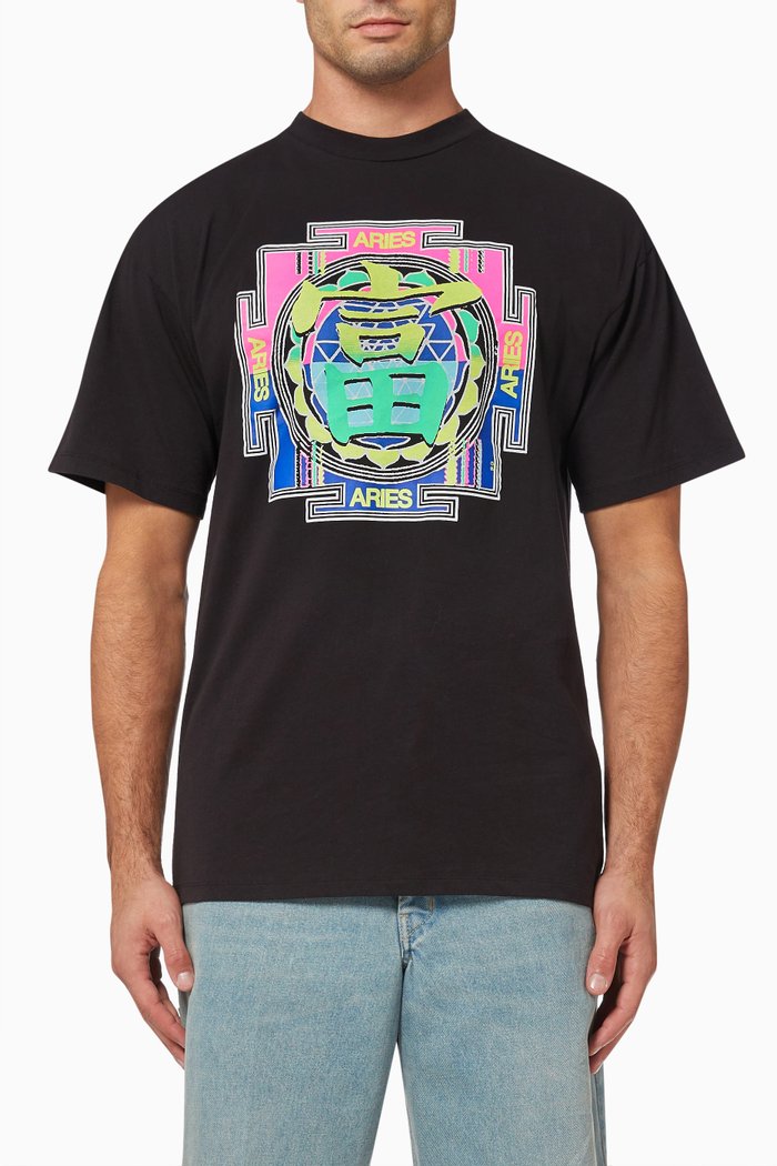 

Gōng Temple in Cotton Jersey, Black
