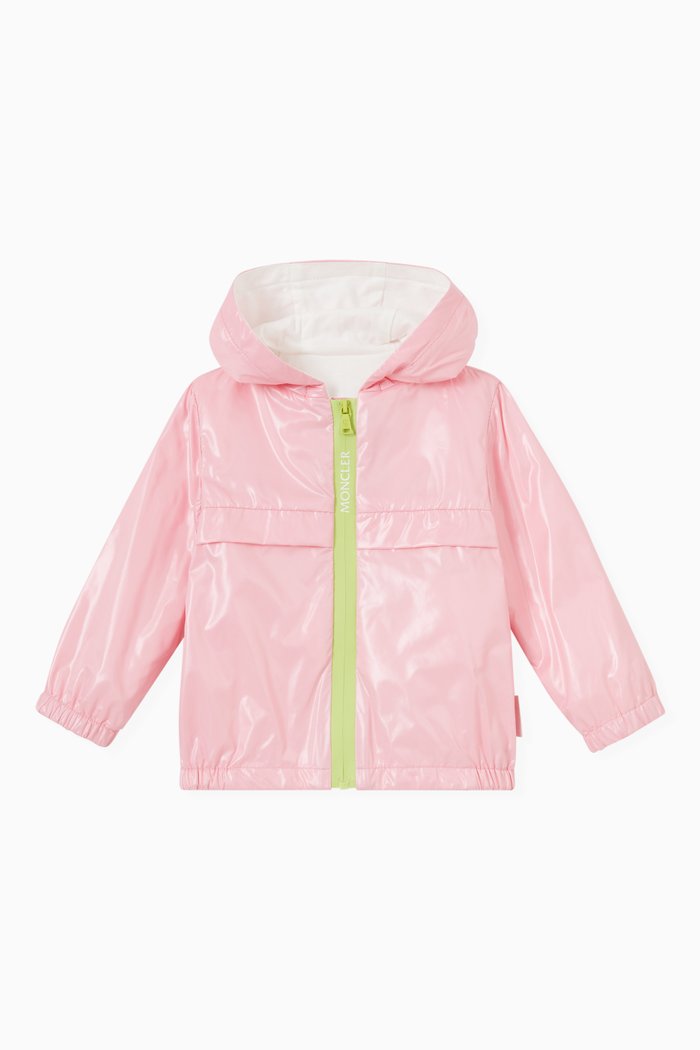 

Logo Print Jacket, Pink