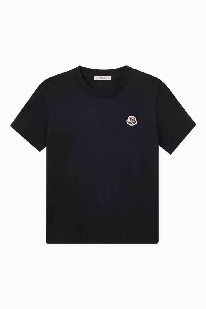 

Logo T-shirt in Cotton Jersey, Black