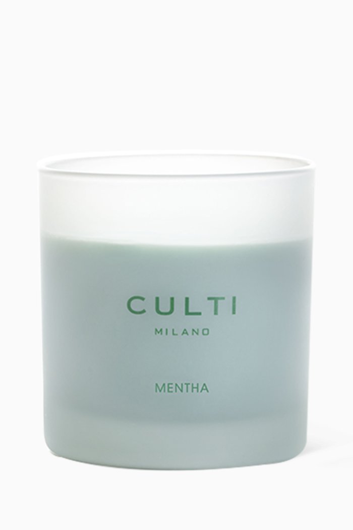 

Mentha Scented Candle in Coloured Wax, 270g, Colourless