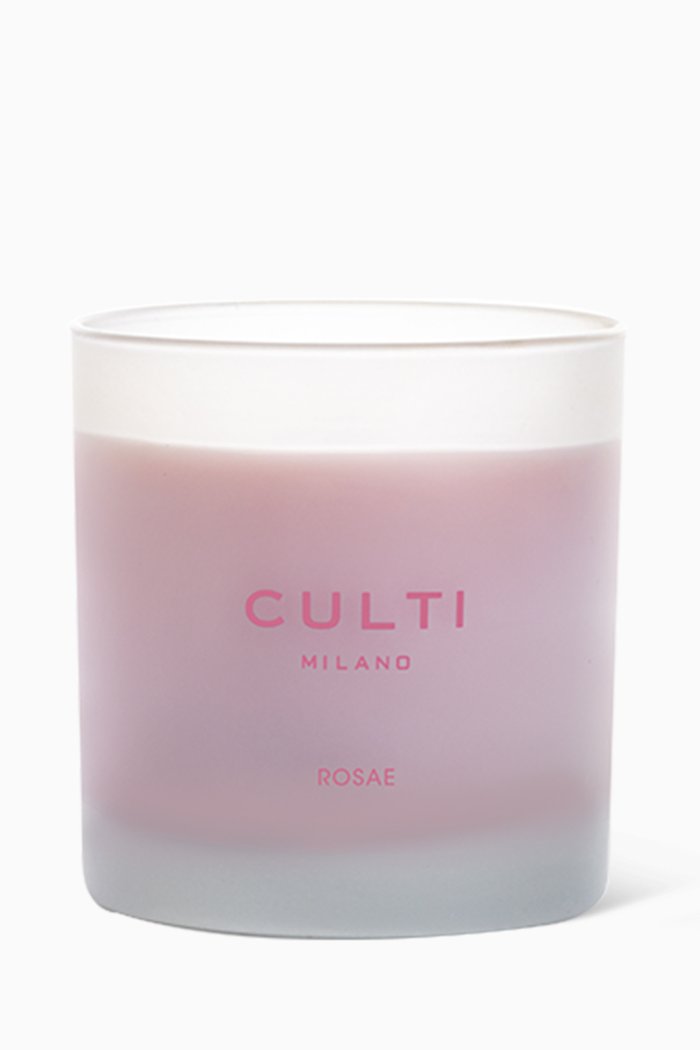 

Rosae Scented Candle in Coloured Wax, 270g, Colourless