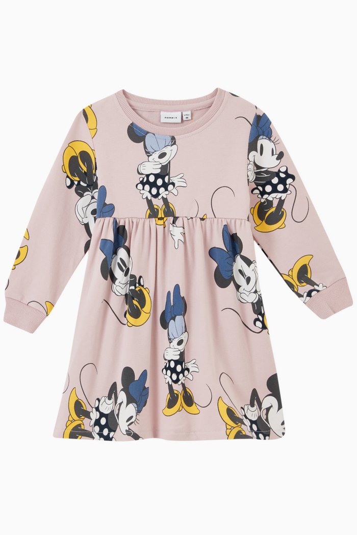 

Disney Minnie Mouse Sweater Dress in Organic Stretch Cotton, Purple