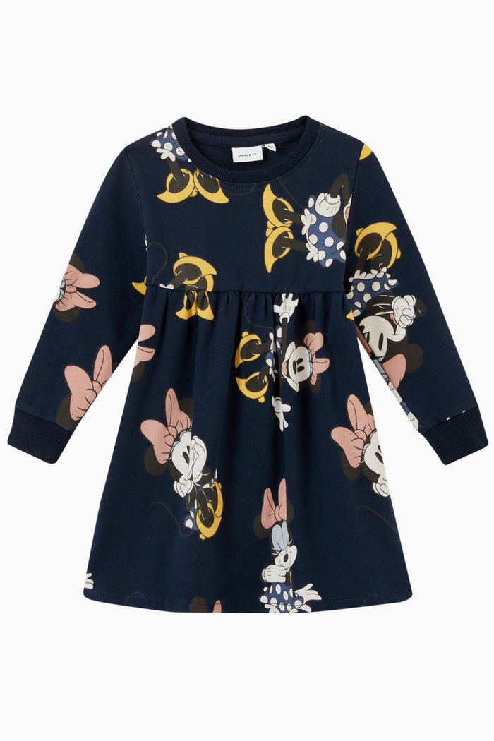 

Disney Minnie Mouse Sweater Dress in Organic Stretch Cotton, Blue