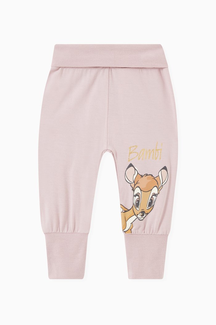

Bambi Print Sweatpants, Purple