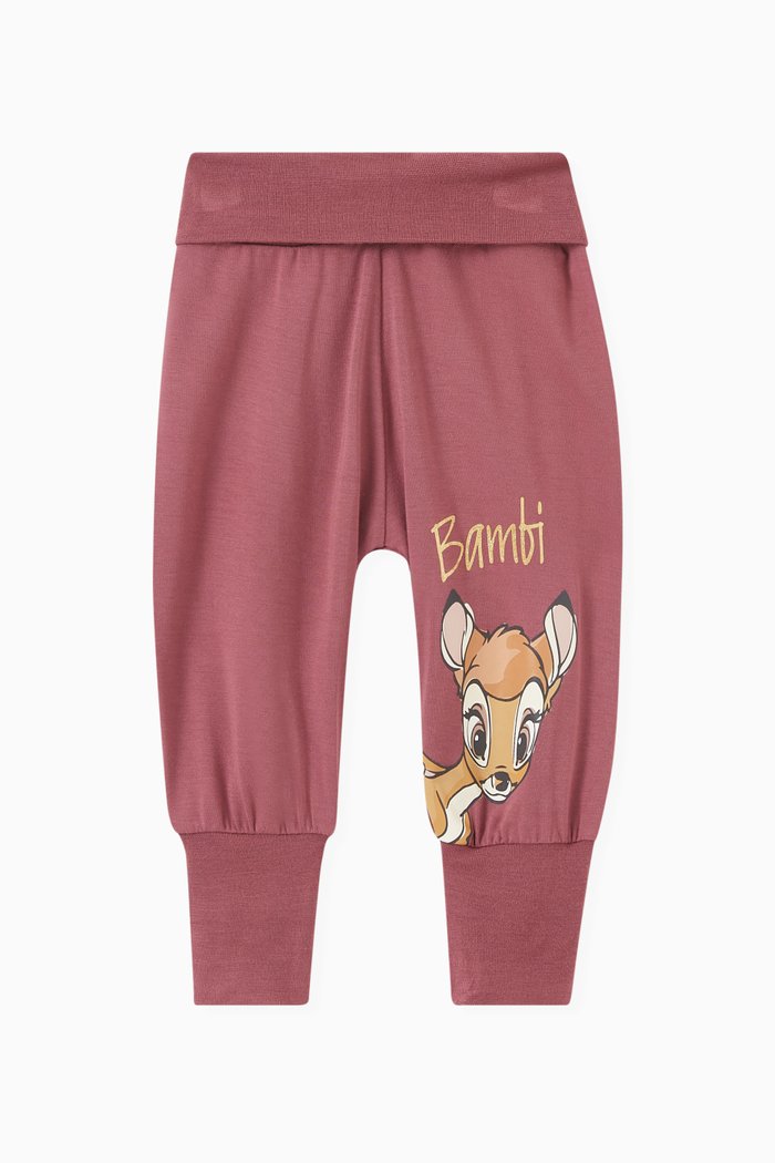

Bambi Print Sweatpants, Purple