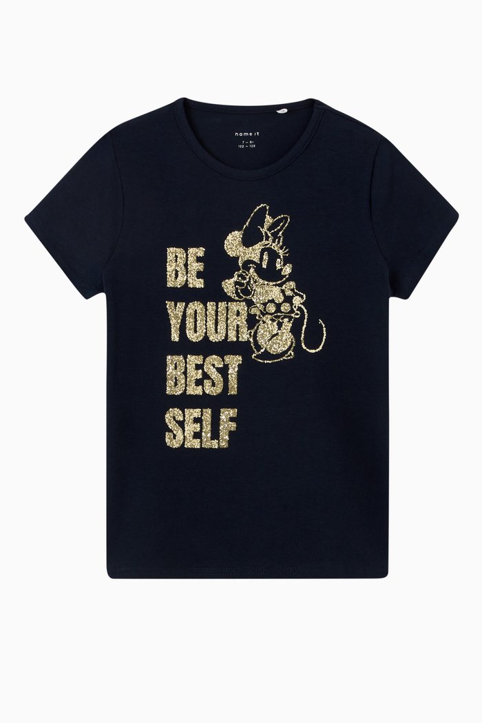 

Minnie Mouse T-Shirt in Cotton Stretch, Blue