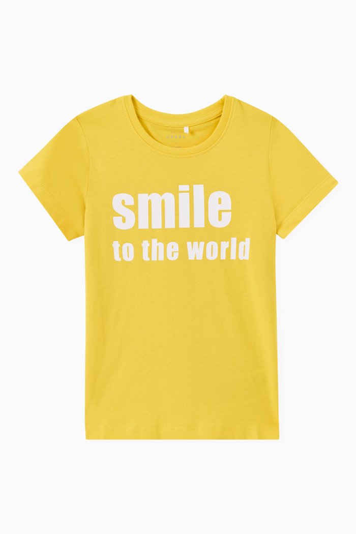 

Graphic T-shirt in Organic Cotton Jersey, Multicolour
