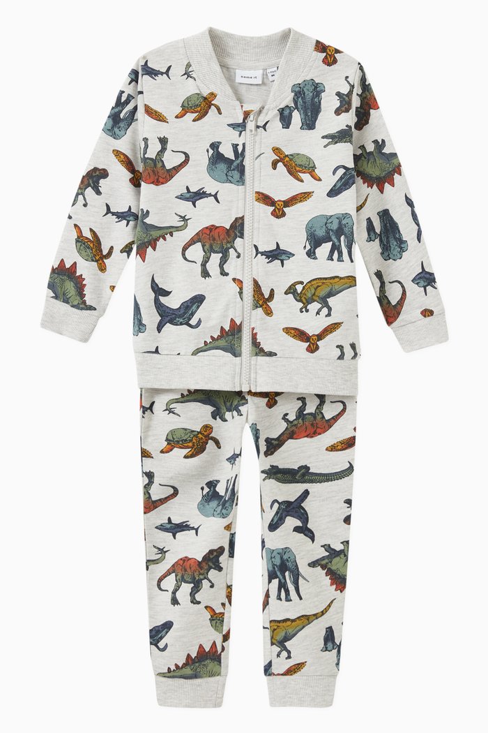 

Beas Sweatsuit in Soft Cotton Blend, Grey