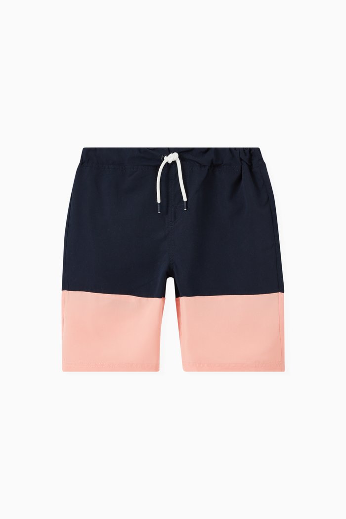 

Color Block Swim Shorts, Multicolour