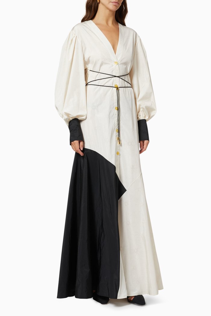 

Elsie Gown, White