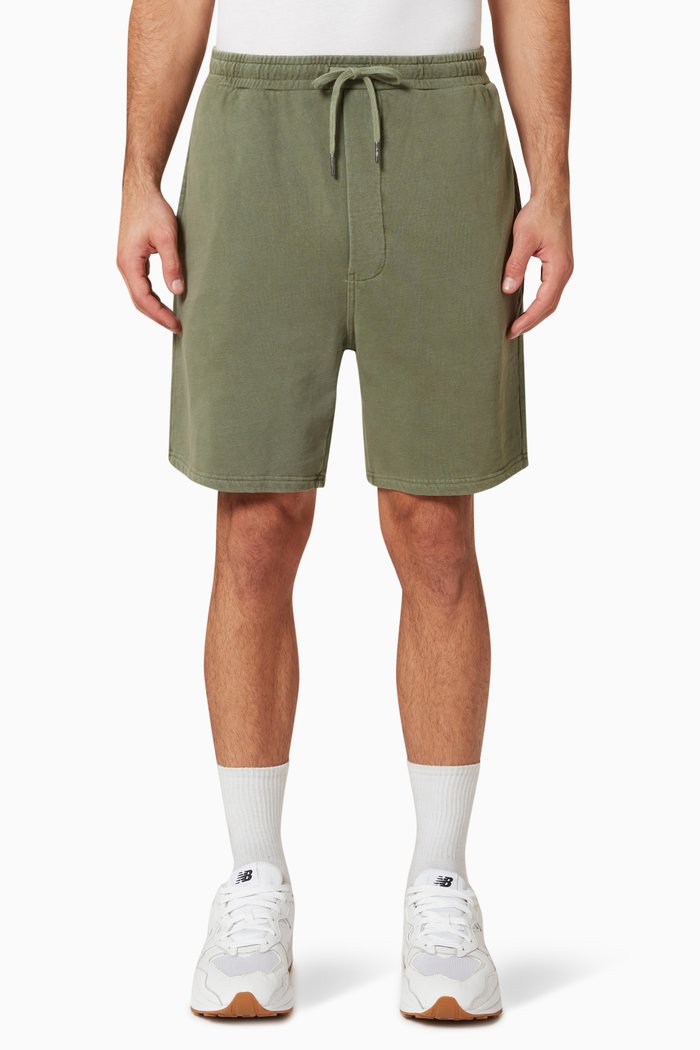 

4 x 4 Trak Shorts in Cotton Fleece, Green