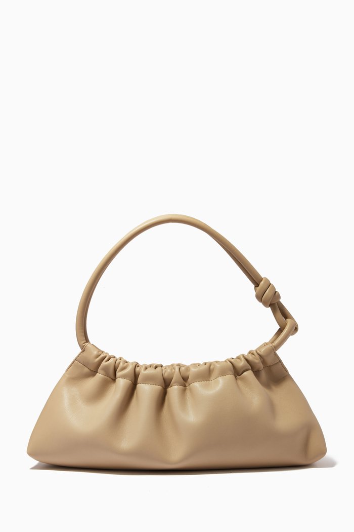 

Valerie Shoulder Bag in Vegan Leather, Grey