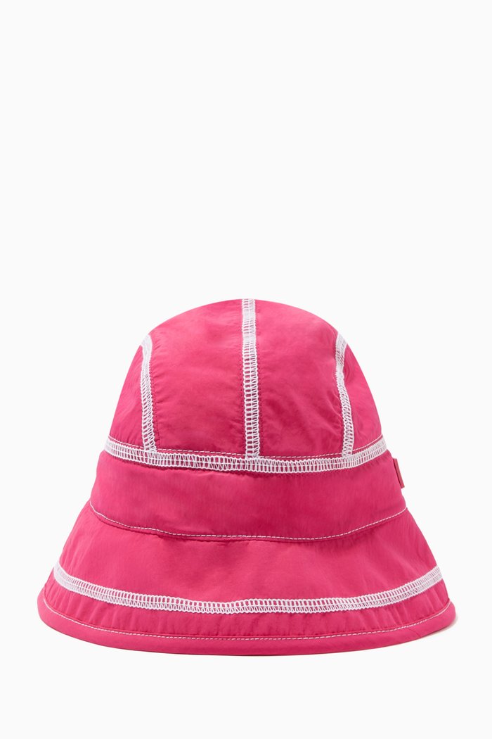 Le Bob Frescu Bucket Hat in Nylon, Pink