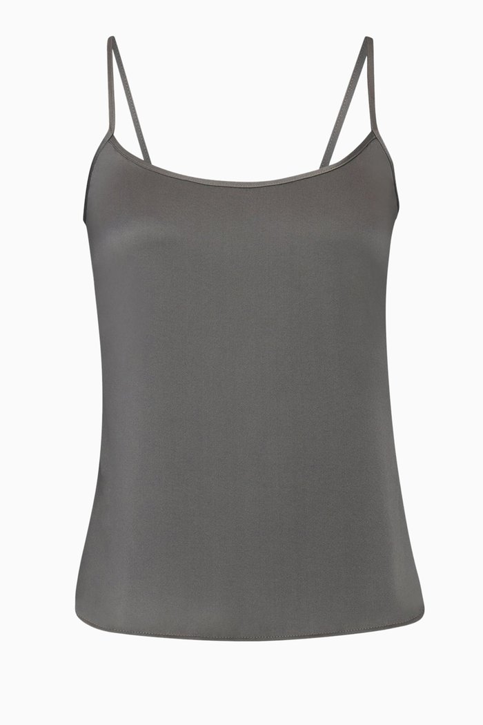 

Silk Sleep Tank, Silver
