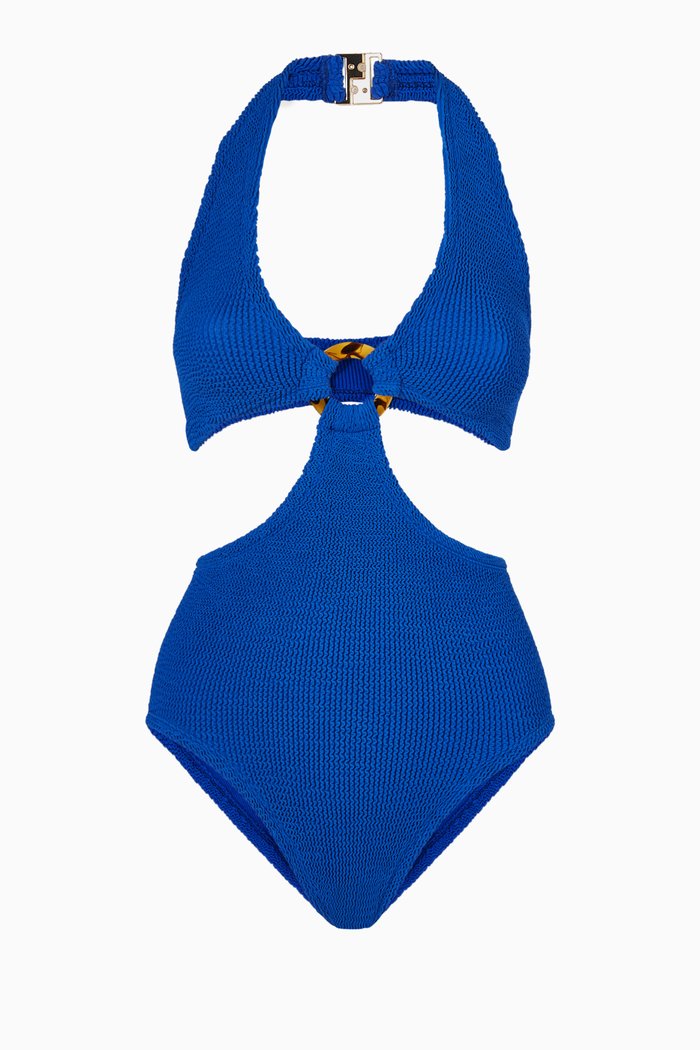 

Ursula Crinkle Swimsuit, Blue