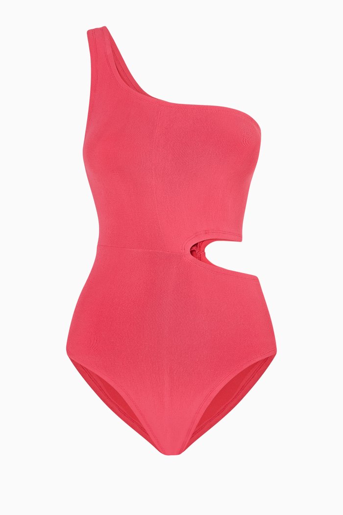 

Lena Off-shoulder Swimsuit, Pink