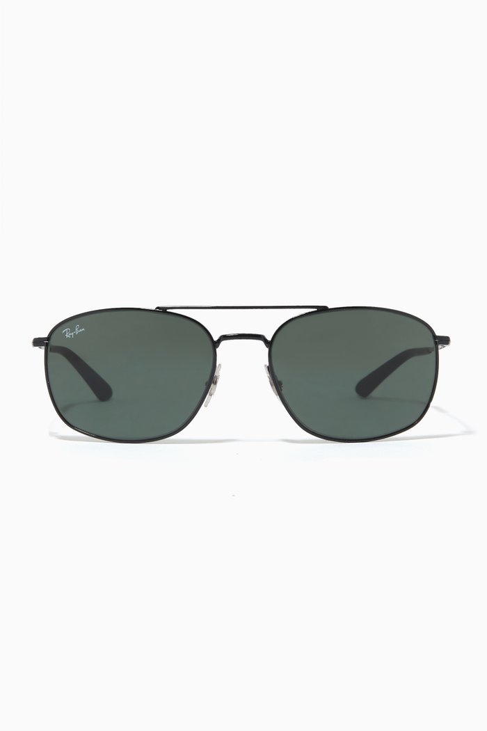 

RB3654 Sunglasses in Metal, Black