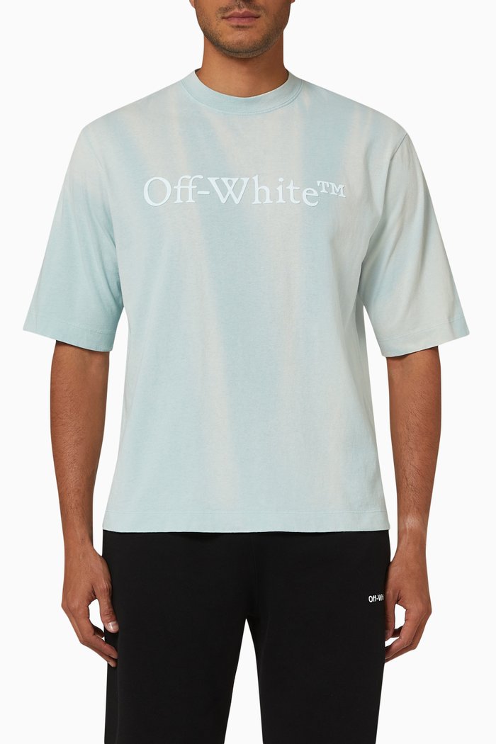 

Logo T-shirt in Cotton Jersey, Blue