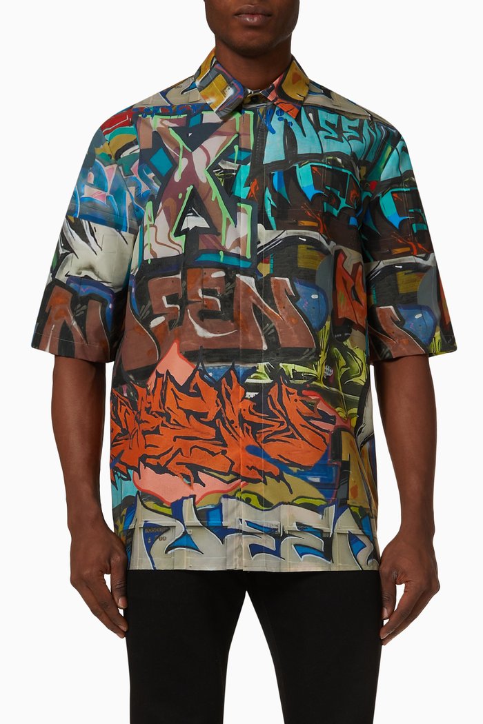 

Neen All-over Print Shirt in Nylon, Multicolour