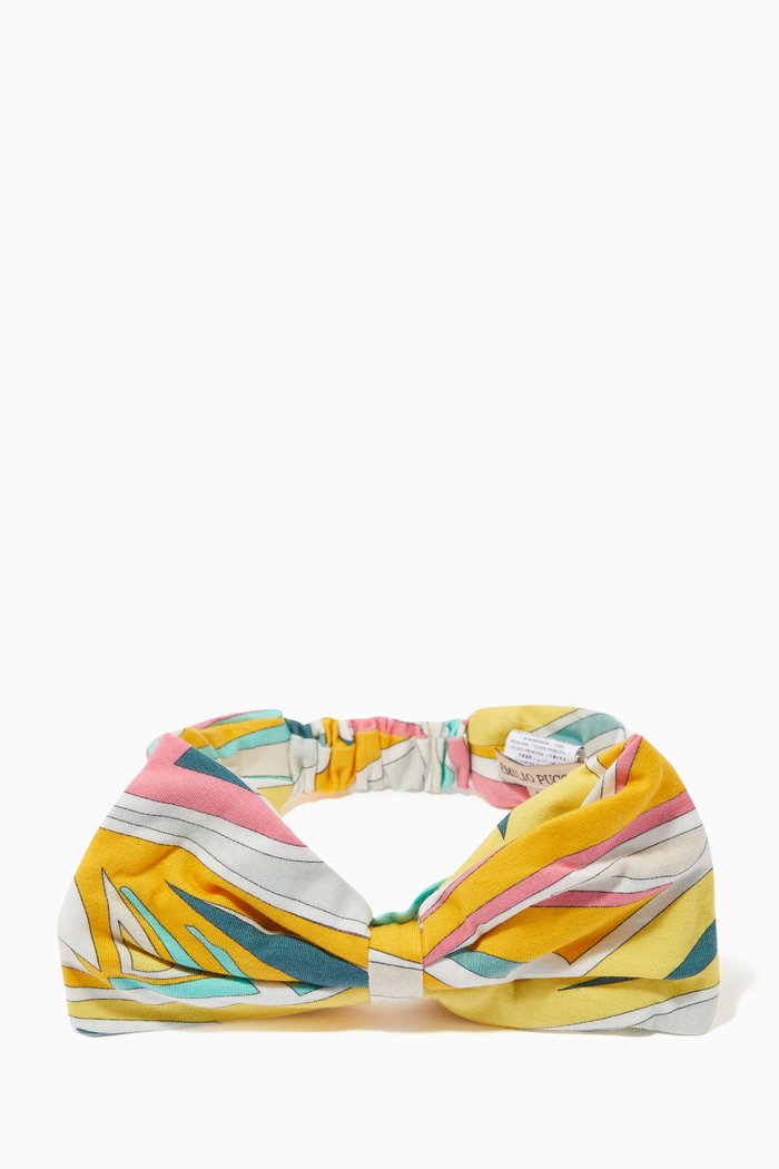 

Lance Print Bow Headband, Multicolour