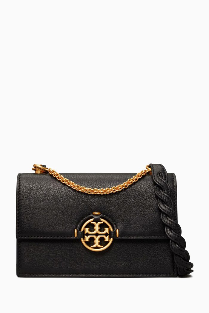 

Miller Mini Bag in Leather, Black