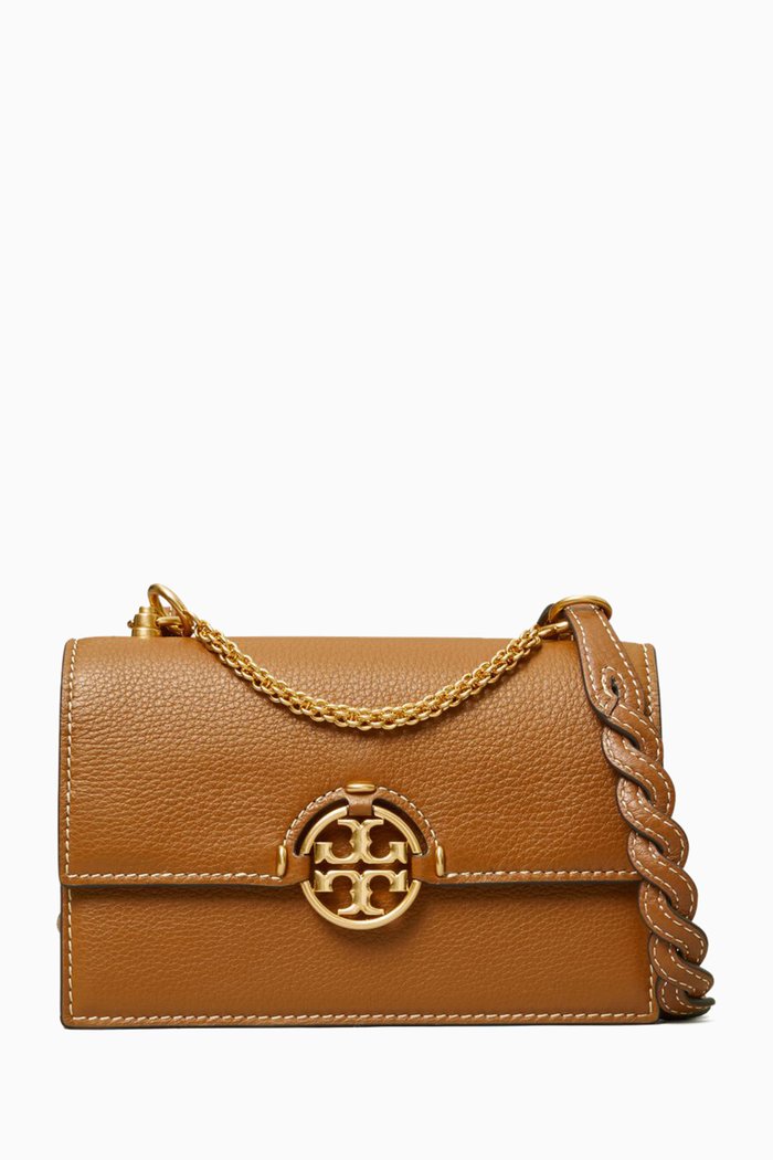 

Miller Mini Bag in Leather, Brown