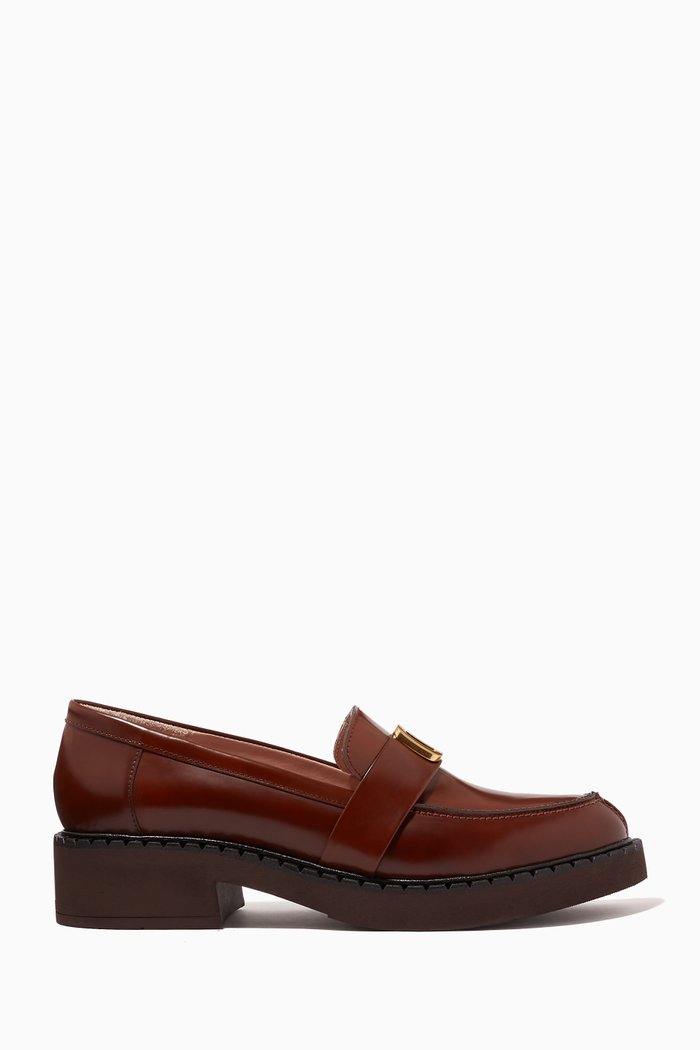 

Tallero Moccasins in Leather, Brown