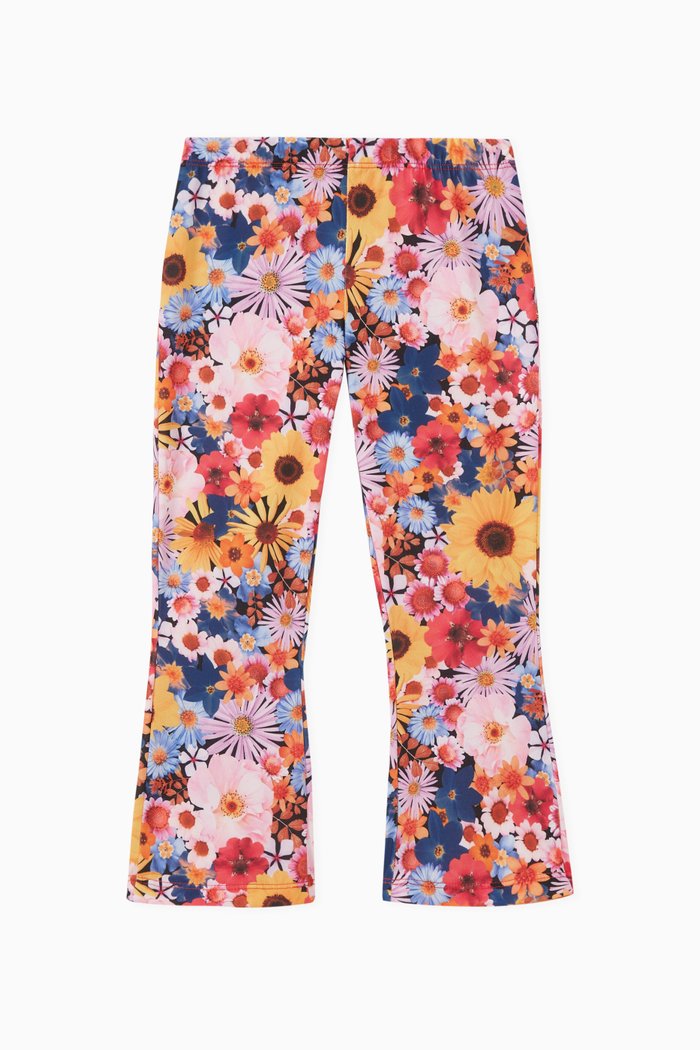 

Digi Floral Flare Pants, Multicolour