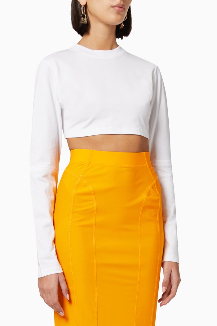 

Le T-shirt Piccola in Cotton, White