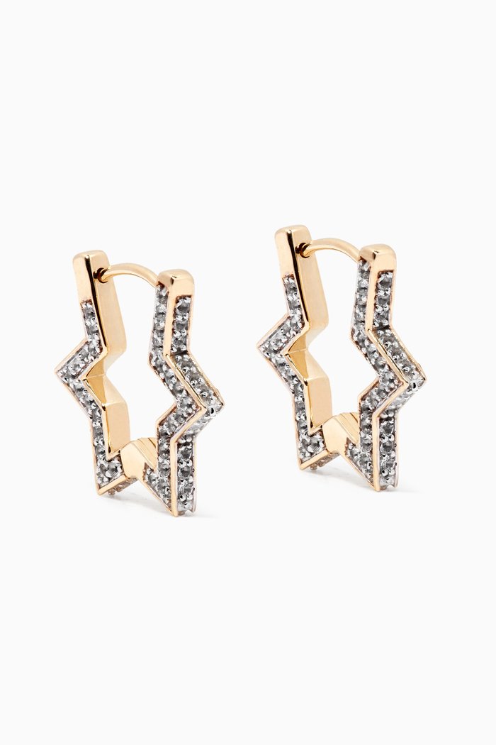 

Superstar Hoop Earrings in 18kt Vermeil, Yellow