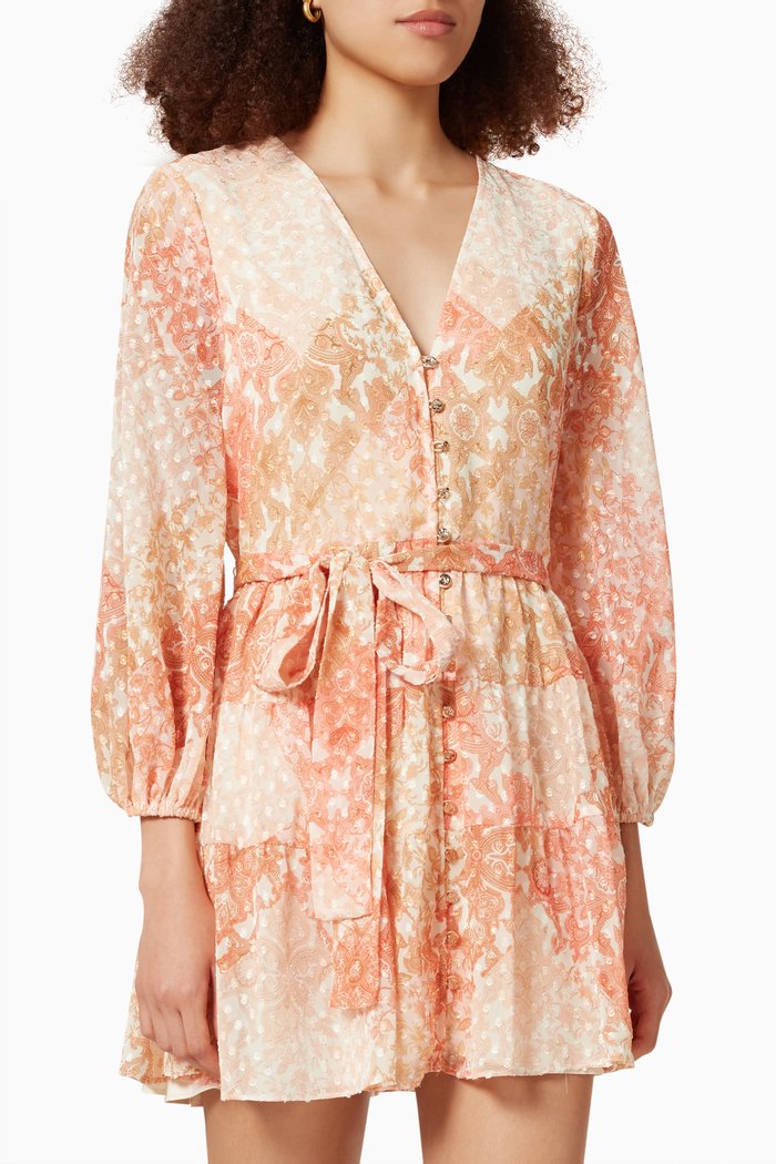 

Trace Mini Dress, Orange