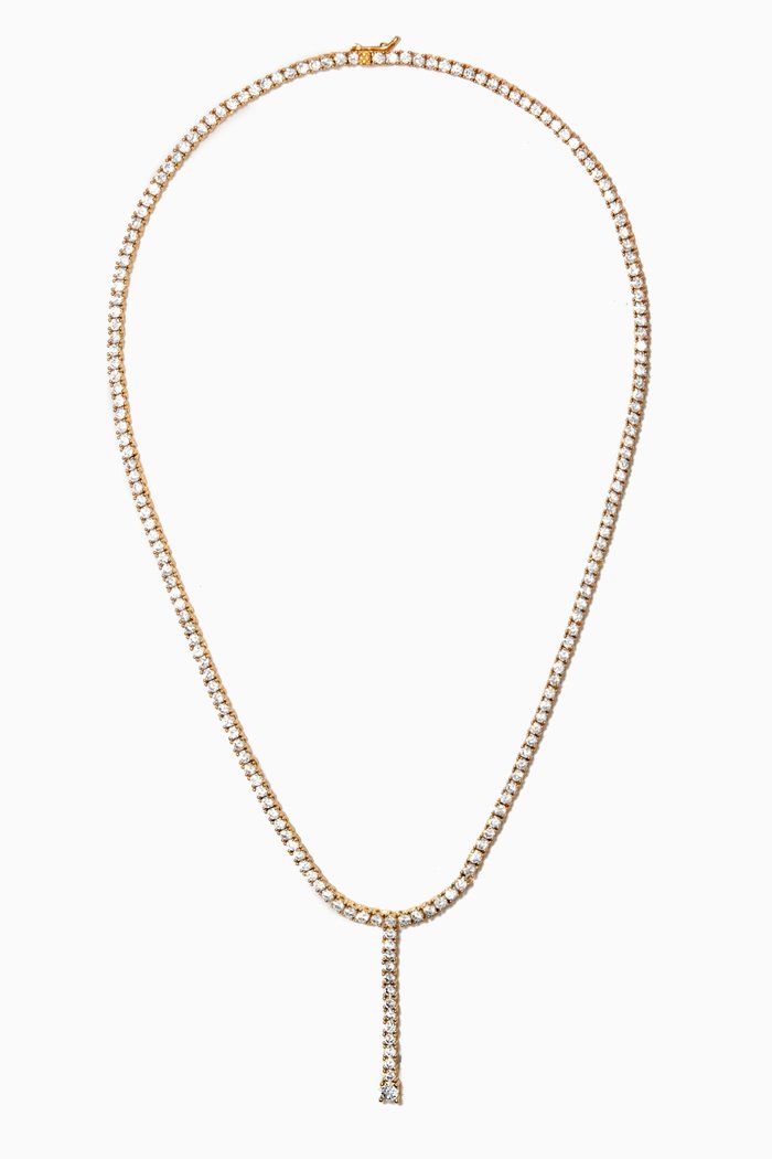 

Ballier Lariat in 18kt Gold Plated Brass