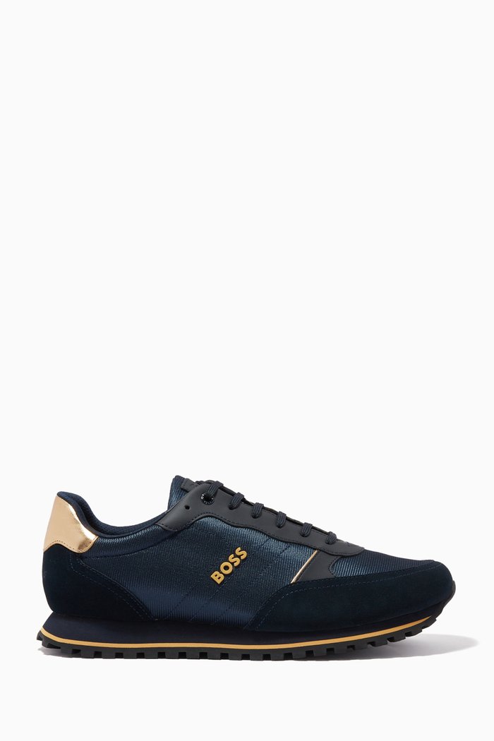 

Runner Sneakers in Fabric, Blue
