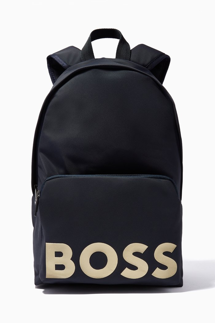 

Catch Y Backpack in Recycled Nylon, Blue