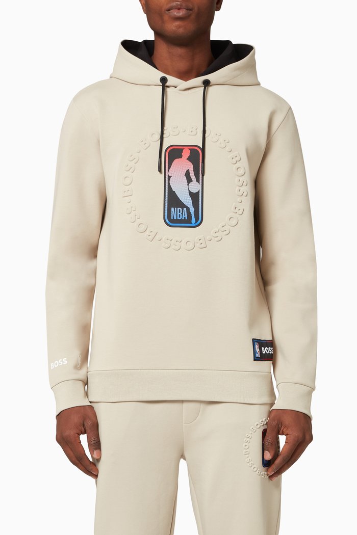 

NBA Sweatshirt in Cotton Fleece, Neutral