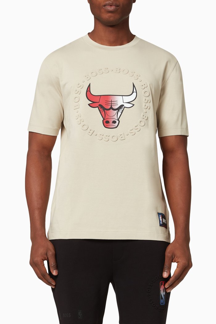 

NBA Bulls T-shirt in Cotton Jersey, Neutral