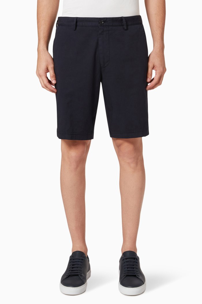 

Chino Shorts in Cotton, Blue