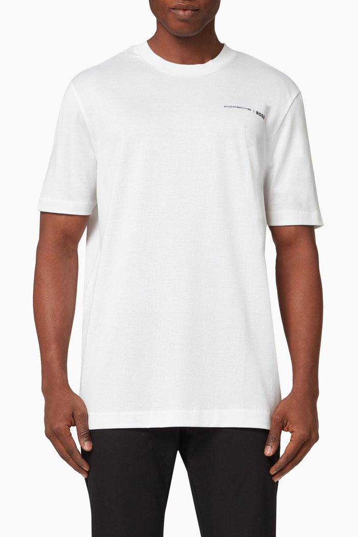 

Logo T-shirt in Jersey, White