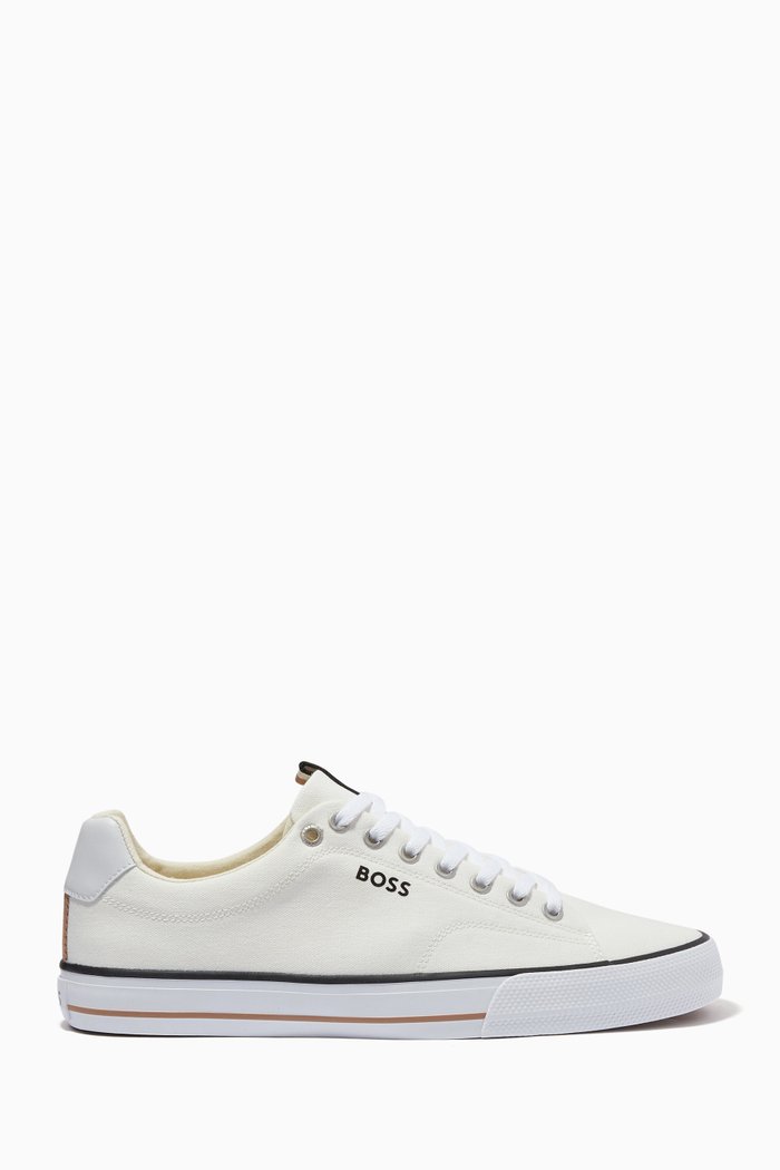 

Aiden Sneakers in Canvas, White